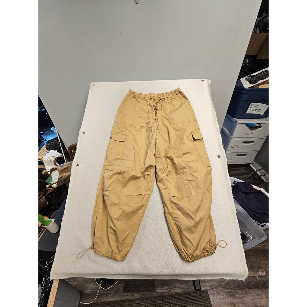 Avec Les‎ Filles Khaki Tan Cargo Bungee Jogger Pants XL New With Tags